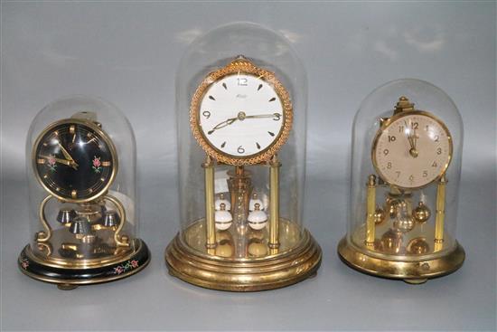Three 400 day clocks